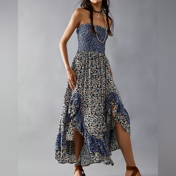 NWT Free People Floral Dress - Picture 2 of 5